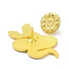 Snake and Sun Alloy Enamel Brooches ENAM-C001-05G-3