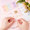   120Pcs 10 Colors Transparent Acrylic Beads TACR-PH0001-51-3