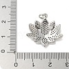 Rack Plating Brass Micro Pave Cubic Zirconia Pendants KK-K392-56P-3