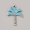 Ocean Theme Alloy Enamel Pendants ENAM-CJC0022-14D-AS-1