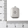 Brass Micro Pave Cubic Zirconia Pendants KK-D283-30P-04-3