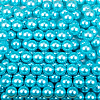 Olycraft Eco-Friendly Plastic Imitation Pearl Beads MACR-OC0001-06-2