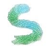 Transparent Painted Glass Beads Strands LS-DGLA-A034-T6mm-A16-1