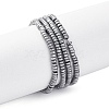 Electroplated Non-magnetic Hematite Beads Strands G-P571-A01-01D-1