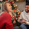 1-Slot Wood Ring Storage Boxes with Velvet Inside and Window CON-CL0001-28D-6