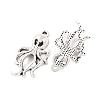 Tibetan Style Alloy Octopus Pendants X-TIBEP-S270-AS-LF-3