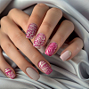 Stainless Steel DIY Nail Art Templates MRMJ-WH0092-047-6