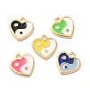 Alloy Enamel Charms ENAM-M053-06G-3