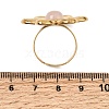 304 Stainless Steel Cuff Open Rings for Women GG-CBA7994-02G-15-5