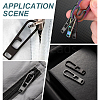 Titanium Alloy Zipper Pull Tabs PALLOY-WH0048-33A-5