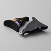 Opaque Resin Pendants RESI-WH0001-04A-2