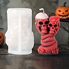 Skull DIY Silicone Candle Molds SIL-F014-02D-1