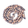 Baking Paint Glass Bead Strands X-GLAA-H031-01B-11-3