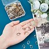  200Pcs 4 Colors Brass Leverback Earring Findings KK-NB0001-65-3