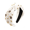 Alloy Rugby Pearl Rhinestones Hair Bands PW-WG37088-08-1