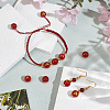 20Pcs Ntural Carnelian Beads G-NB0006-10-4