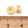 Rack Plating European Brass Beads KK-K381-19G-01-2