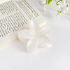 Candy Color Flower Plastic Claw Hair Clips PW-WG0066C-06-1