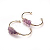 Long-Lasting Plated Brass Cuff Bangles BJEW-F394-A03-1