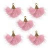 Faux Mink Fur Tassel Pendant Decorations FIND-YW0002-24B-1