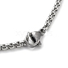 Non-Tarnish 304 Stainless Steel Rugby Pendant Necklaces NJEW-Z023-02P-3