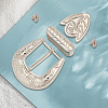 Belt Zinc Alloy Buckle Sets FIND-GF0009-33-7
