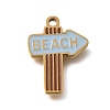 304 Stainless Steel Enamel Pendants SA-CBAA2E4-01H-G-1