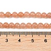 Natural Sunstone Beads Strands G-G342-A01-4.5mm-5