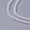 Natural White Jade Beads Strands G-F596-46E-3mm-3