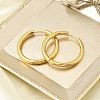 PVD Vacuum Plating 304 Stainless Steel Huggie Hoop Earrings for Women EJEW-F280-07H-G-3