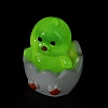 Broken Shell Animal Luminous Resin Display Decorations DJEW-M010-02B-1