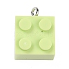 Resin Pendants RESI-E017-AM-2