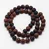 Natural Mahogany Obsidian Beads Strands G-D681-10mm-2