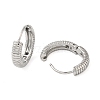 Non-Tarnish 304 Stainless Steel Hoop Earrings LS-EJEW-G364-16P-2