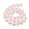 Natural Rose Quartz Beads Strands G-B094-A28-01-3