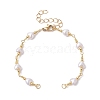 Handmade Brass Link Chain Bracelet Making AJEW-JB01150-22-1