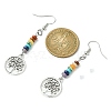 Alloy Tree of Life Dangle Earrings EJEW-JE05462-02-2