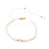 Adjustable Nylon Thread Braided Bead Bracelets Set BJEW-JB06450-11