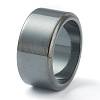 Non-Magnetic Synthetic Hematite Plain Band Rings RJEW-J072-02B-2