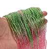 Transparent Painted Glass Beads Strands DGLA-A034-T2mm-A18-2