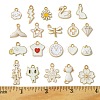 20Pcs 20 Styles Alloy Enamel Pendants ENAM-FS0001-73C-5