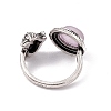 Fox Natural Kunzite Cuff Rings KK-A173-06AS-08-3