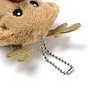 Christmas Theme Cloth Plush Doll Pendant Decorations HJEW-D030-01E-3