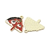 Halloween Alloy Enamel Pendants STAS-I354-01G-H-2