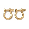 304 Stainless Steel Ring Clip Buckles for Bag Chain Strap STAS-C165-02B-G-1