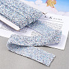 Glitter Resin Hotfix Rhinestone(Hot Melt Adhesive On The Back) OCOR-TA0002-02-40mm-21