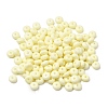 Baking Paint Opaque Glass Beads GLAA-A045-06I-1