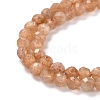 Natural Sunstone Beads Strands G-K315-B02-AA-3