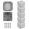 Outdoor Waterproof ABS Plastic Cable Boxes CON-WH0089-232B-1