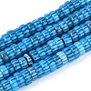 Handmade Millefiori Glass Beads Strands LAMP-T021-27B-05-1